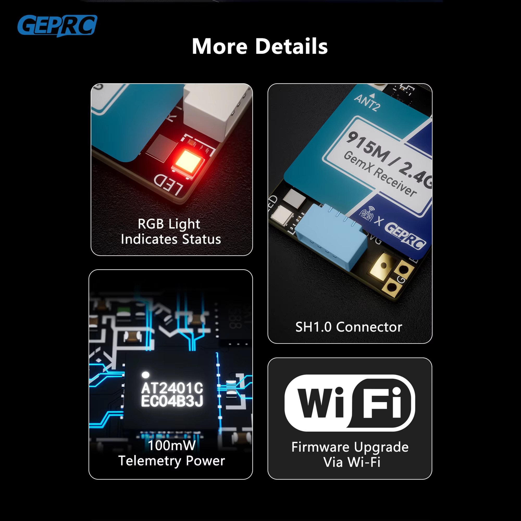 GEPRC ELRS 915M/2.4G Gemini Xr - Fpv Drone Quadcopter recensie en prijs