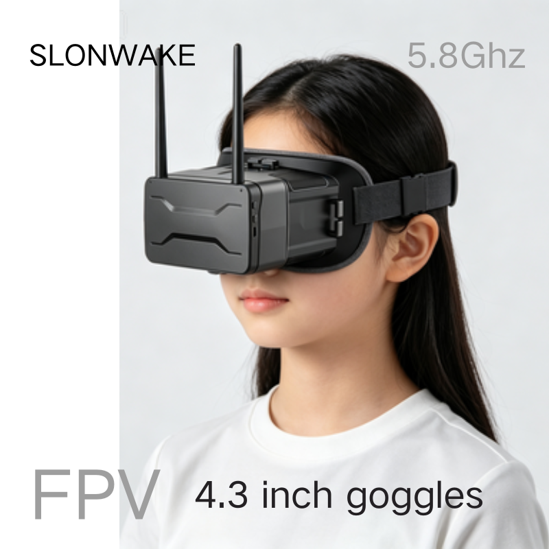 5.8G FPV-bril 4,3 inch 480*272 - Fpv Drone Goggles recensie en prijs