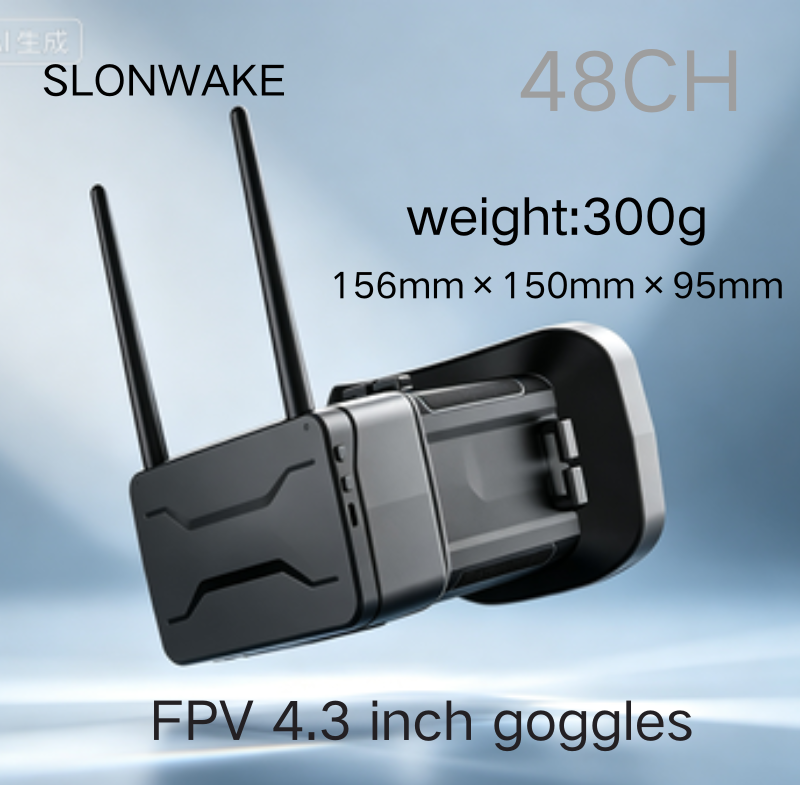 5.8G FPV-bril 4,3 inch 480*272 - Fpv Drone Goggles recensie en prijs