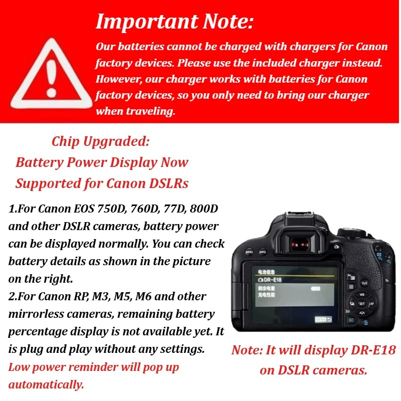 Oplaadbare Li-ion batterij LP- - Canon Camera Eos R50 recensie en prijs